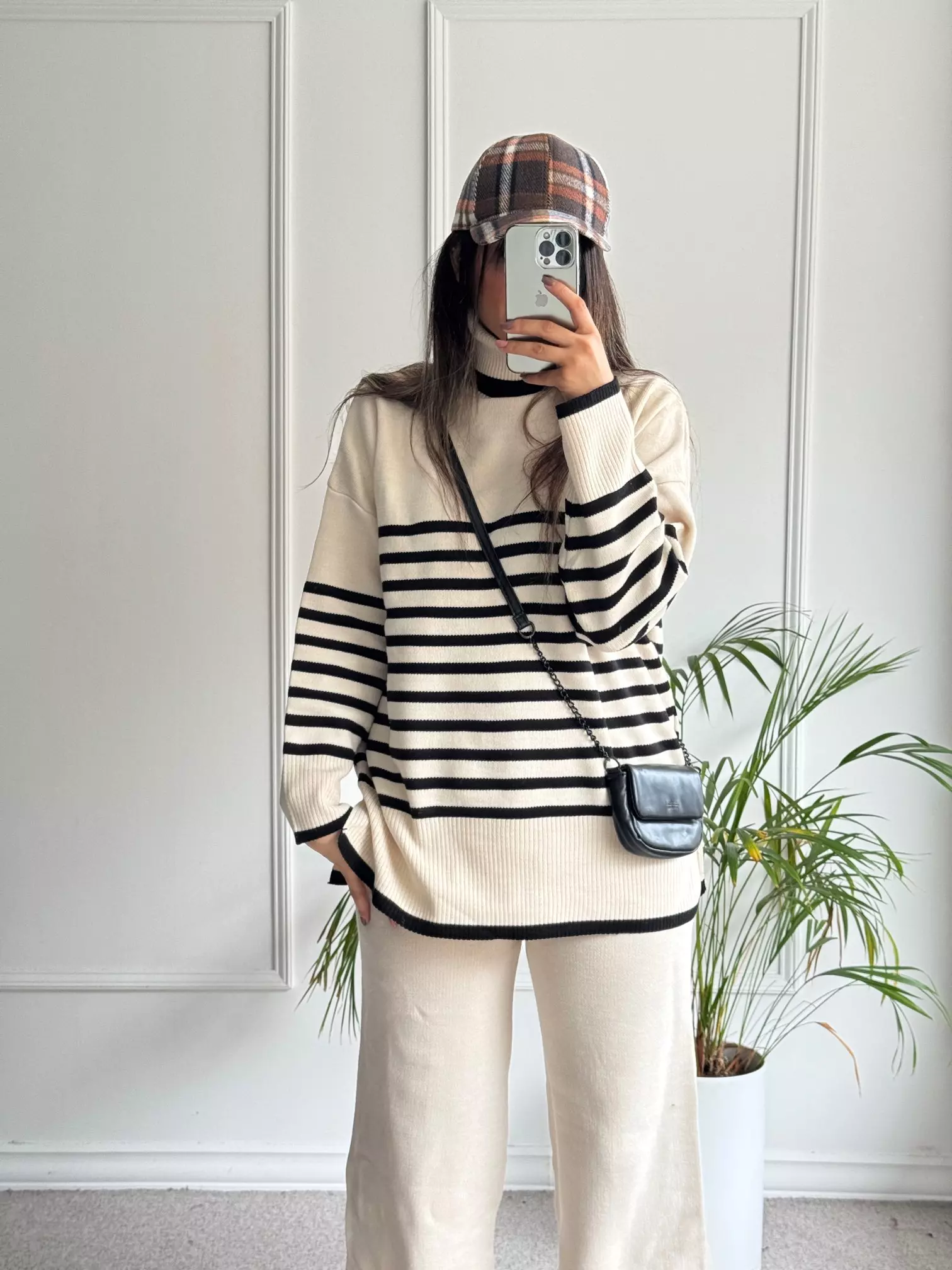 ست مانتو شلوار بافت نیکی